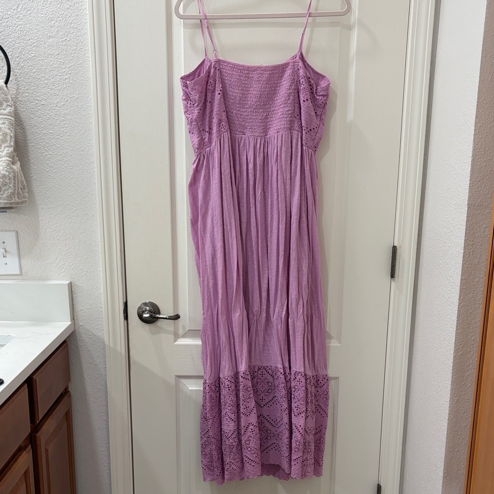 Lucky Brand Purple Maxi Dress - Picture 6 of 6